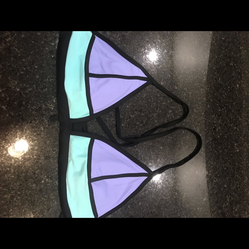 Xhilaration Triangle bikini top